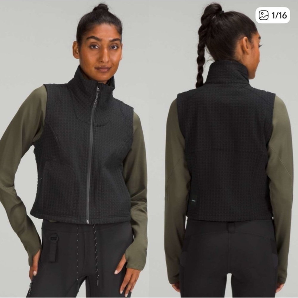 Lululemon Water-Repellent Fleece Hiking Vest! NWT - Picture 1 of 16